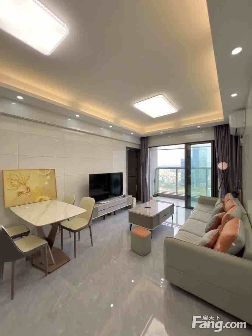 宝安灵芝地铁站 水口花园精装阳台大两房一厅 拎包入住民水民电