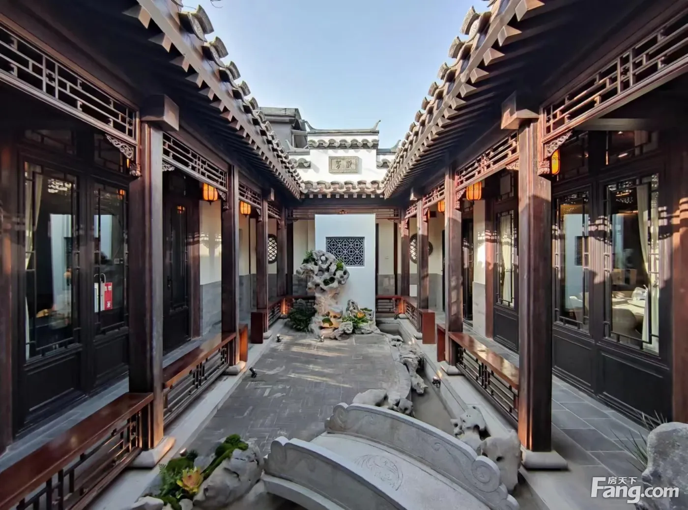 西城 复兴门金融街闹市口 精装会所接待四合院出租 350平