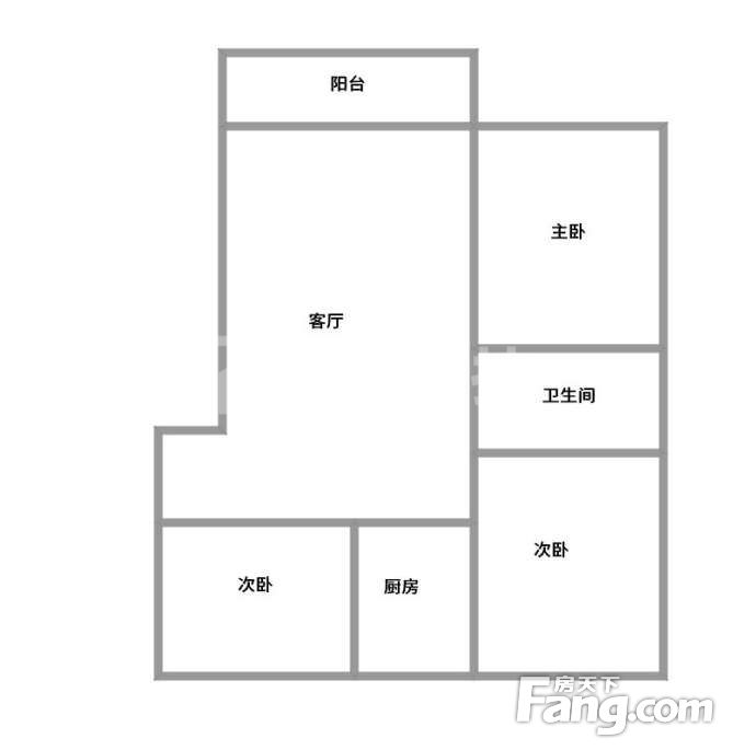 苏源聚福园|3室2厅2卫2阳台|125平米|南|1层