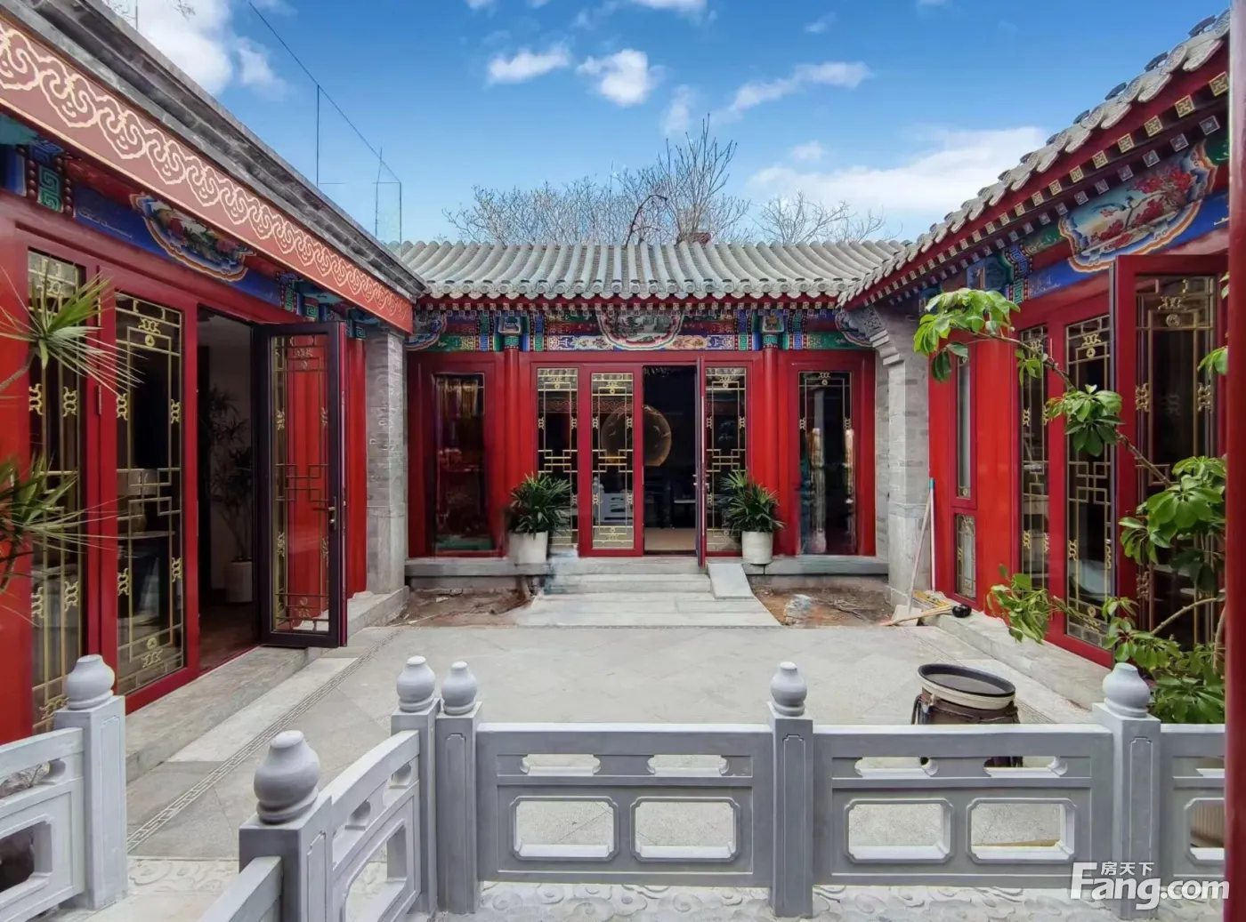 东城区 东四大街张自忠路新建商务会所接待四合院出租 交通便利