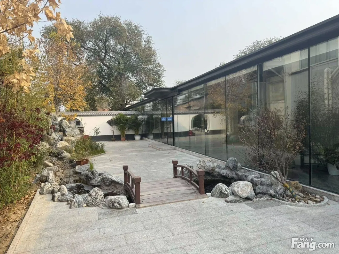 石景山西五环公园530平 750平米徽派四合院可车位接待