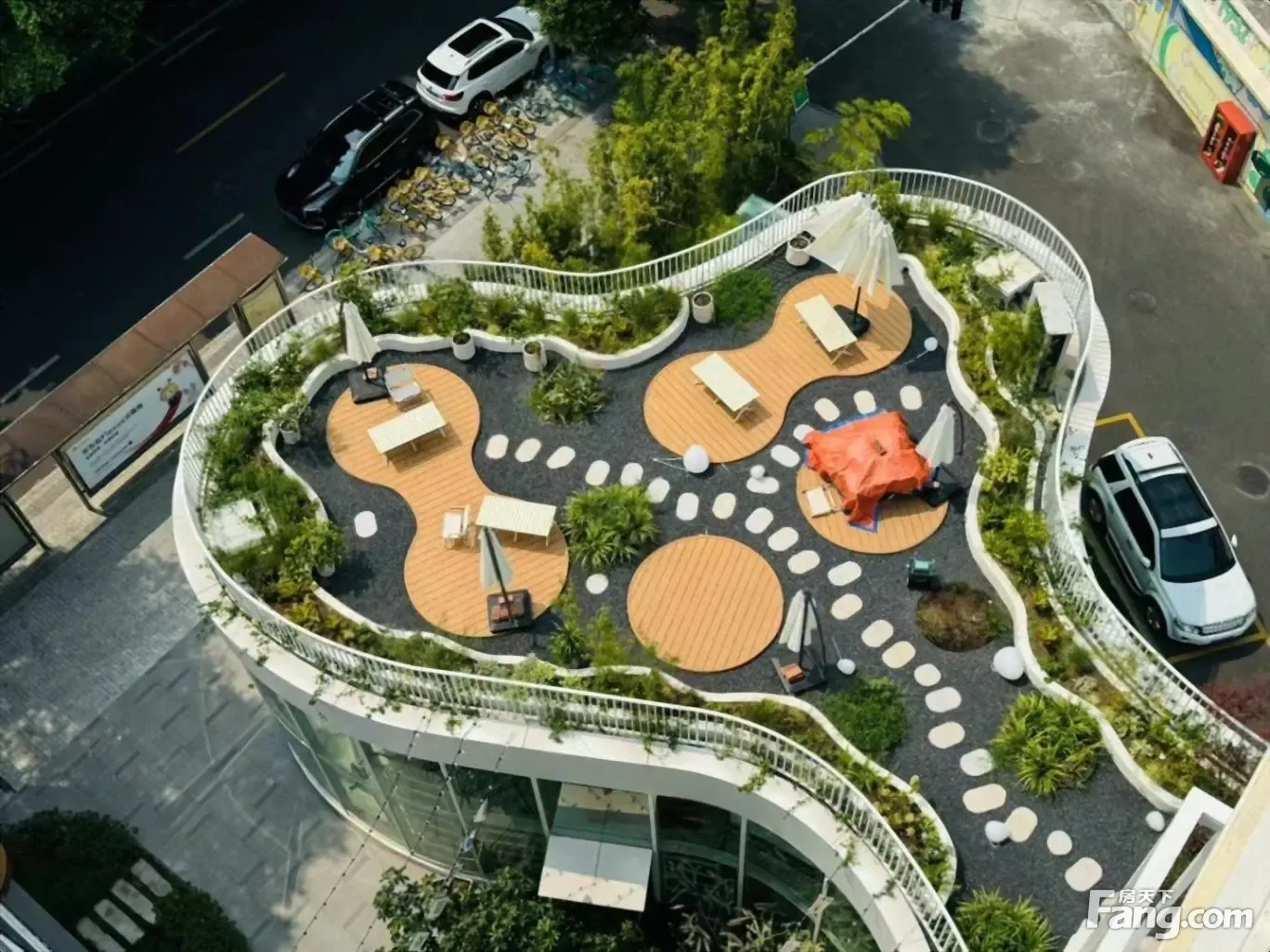 双楠园区办公赠送平独立花园平台接待展厅现房拎包入住