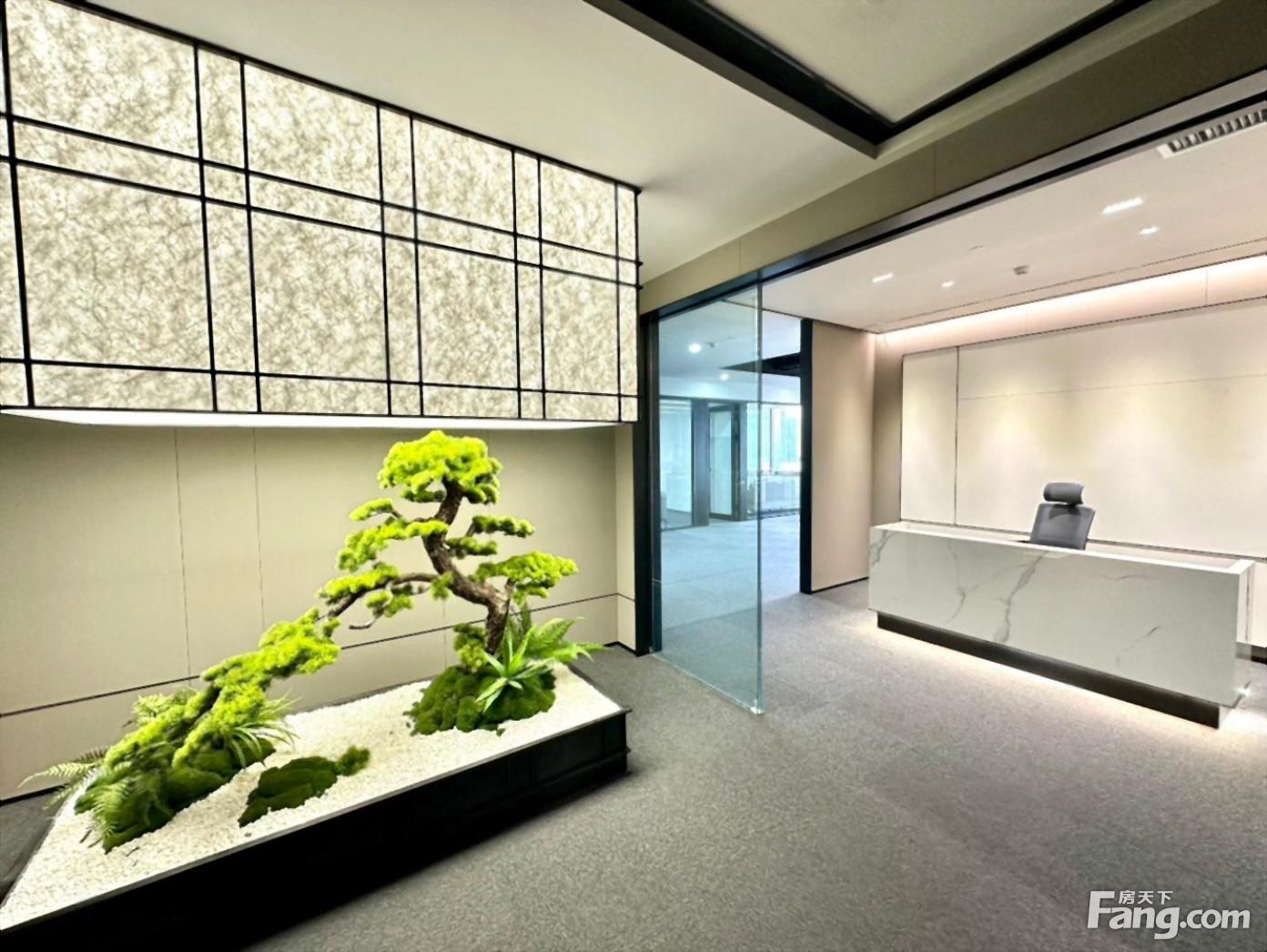 接待现房金融城7隔间32工位豪华装修丨看双子塔网红桥交子大道