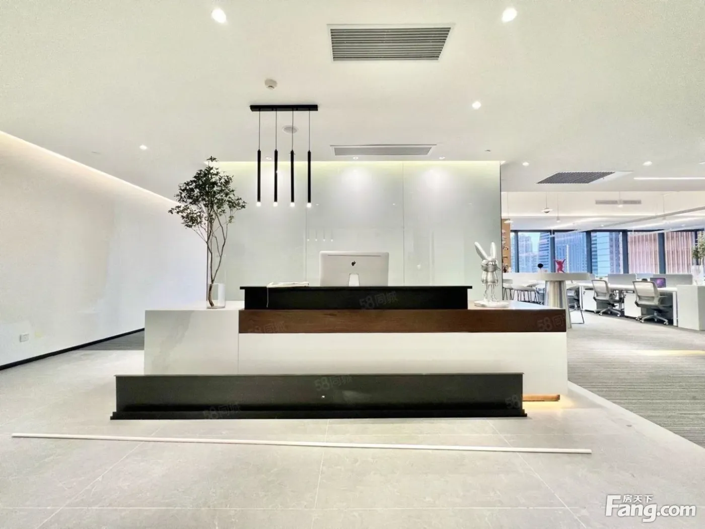 成都东站整层精装特价35!12隔间50工位业主定制直租地铁口