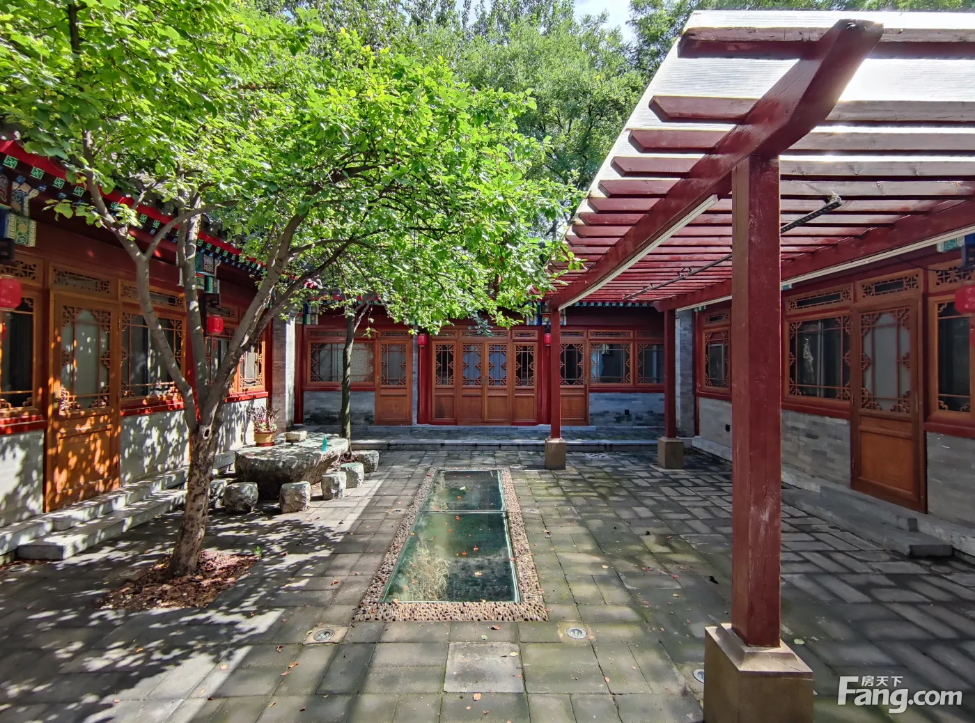 东四北新桥东直门朝阳门四合院出租独院可办公会所接待四合院