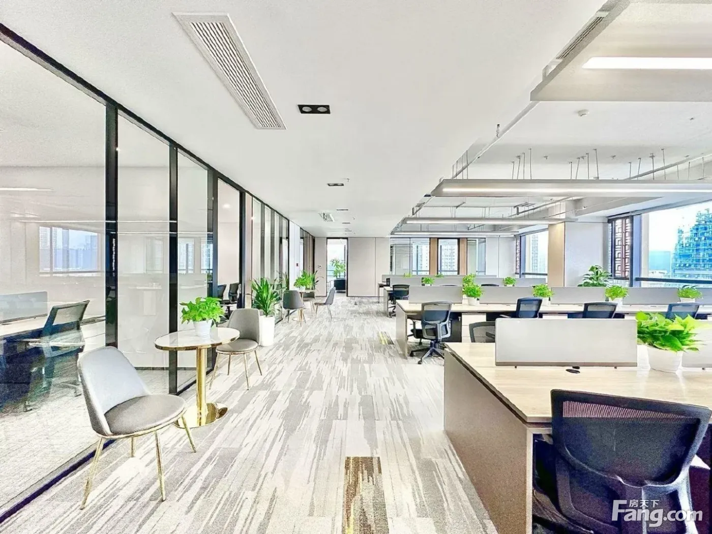 市一医院仁和新城丨无加时费6隔间80工位丨 园区环境性价比高