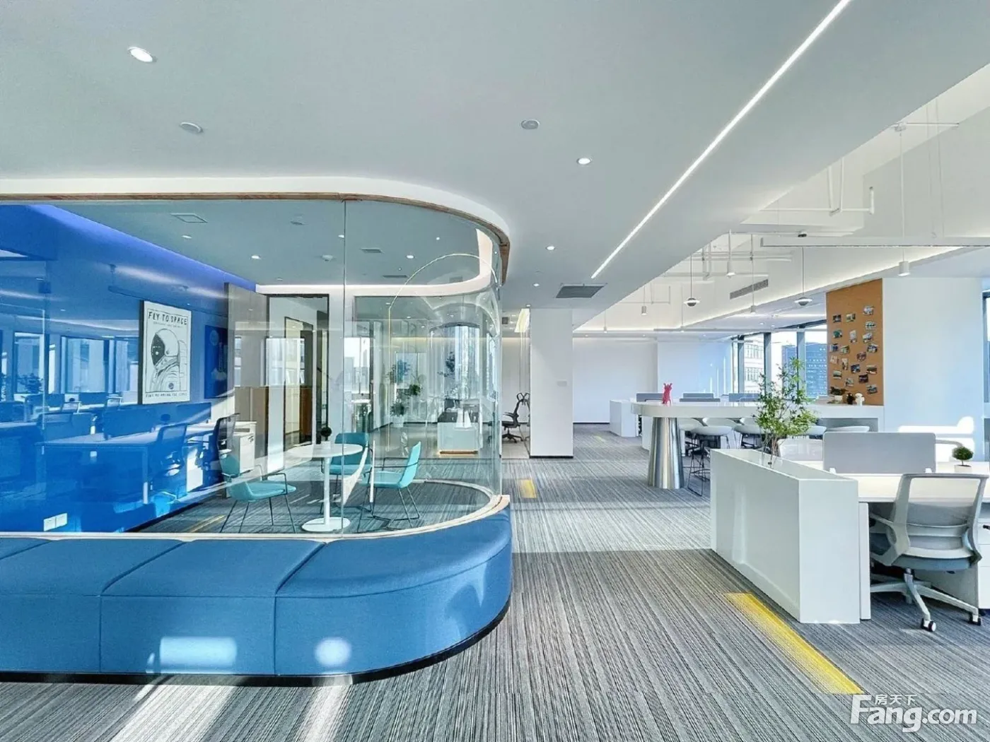 真房实拍,科技产业园区丨软件 传媒 研发 接待,装修新颖舒适