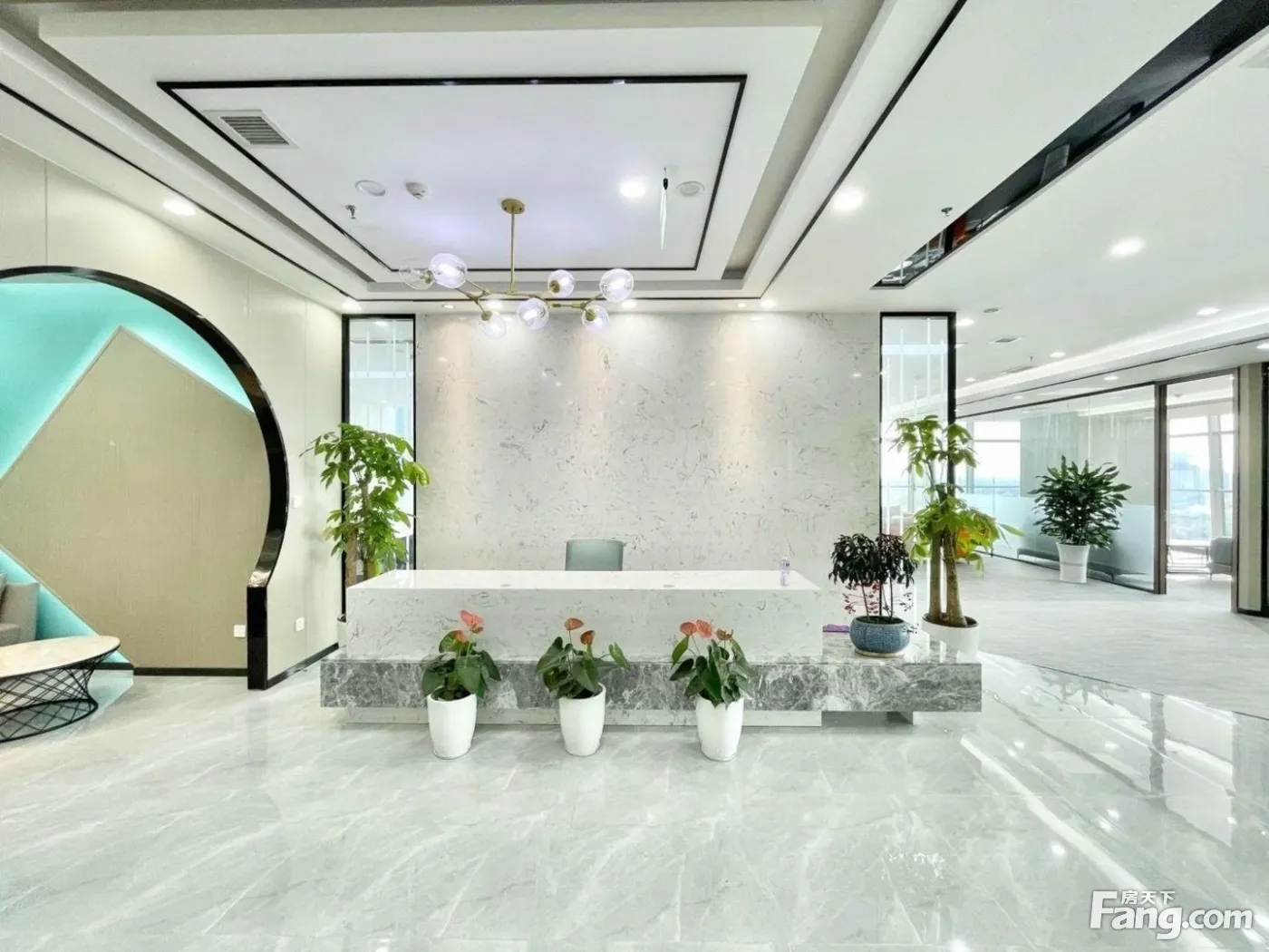 天府公园站!坐山看水江景房!天府新区地标超甲 7隔间双面采光