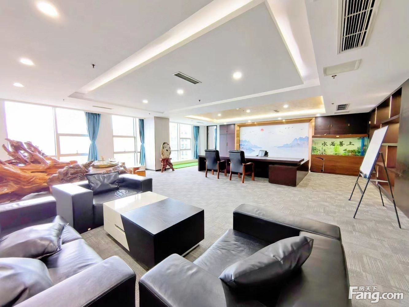 中式豪装特价35元丨7米长超大气前台丨 正对电梯丨超大培训室