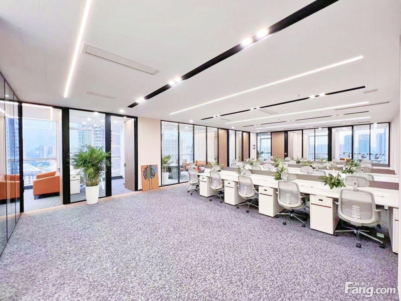 免佣!电梯口 高区双面采光!24H空调!理工大学双地铁口拎包