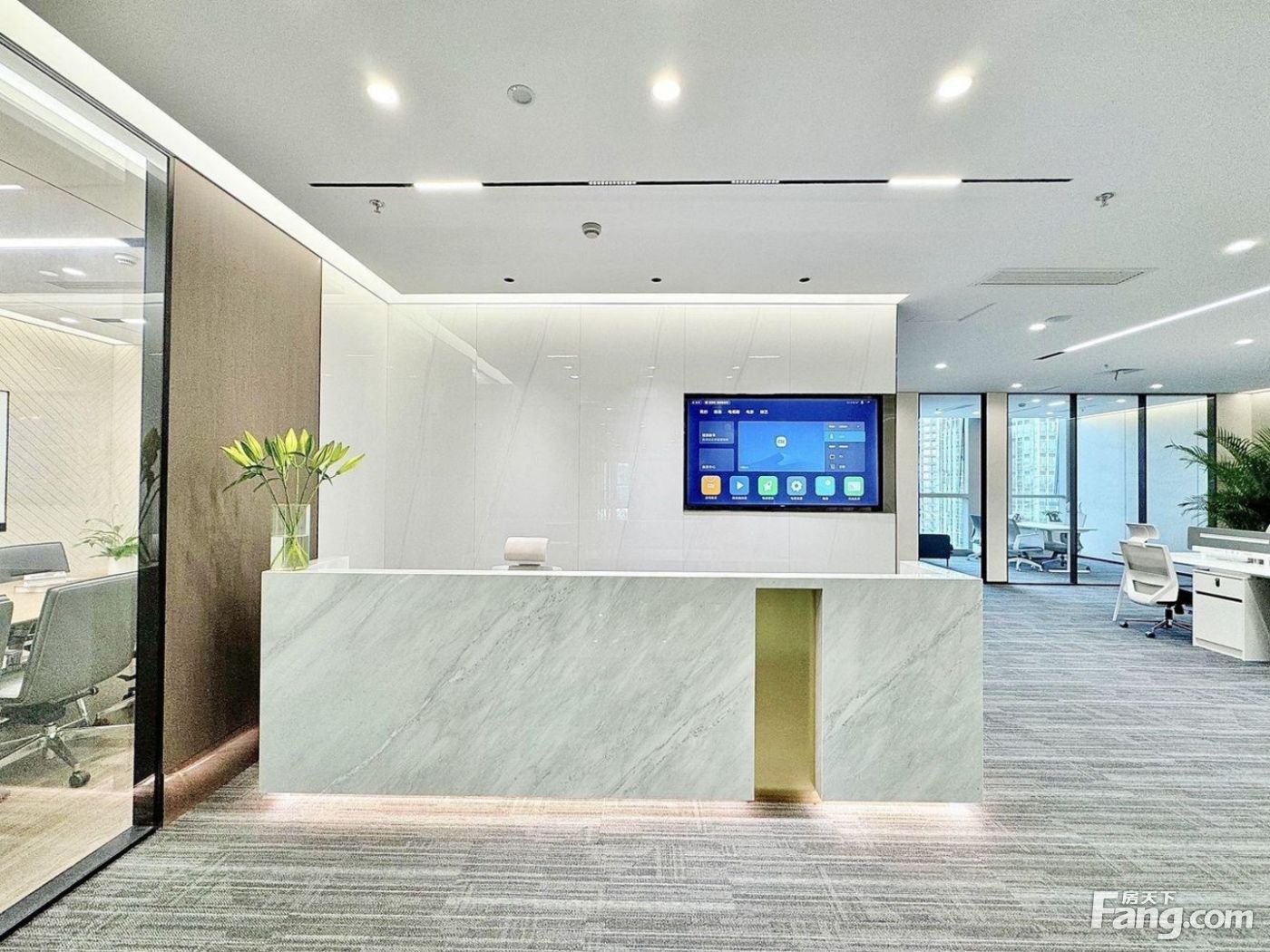 30含税!天府新区超甲特色楼宇!精装带全套家私 5隔30工位