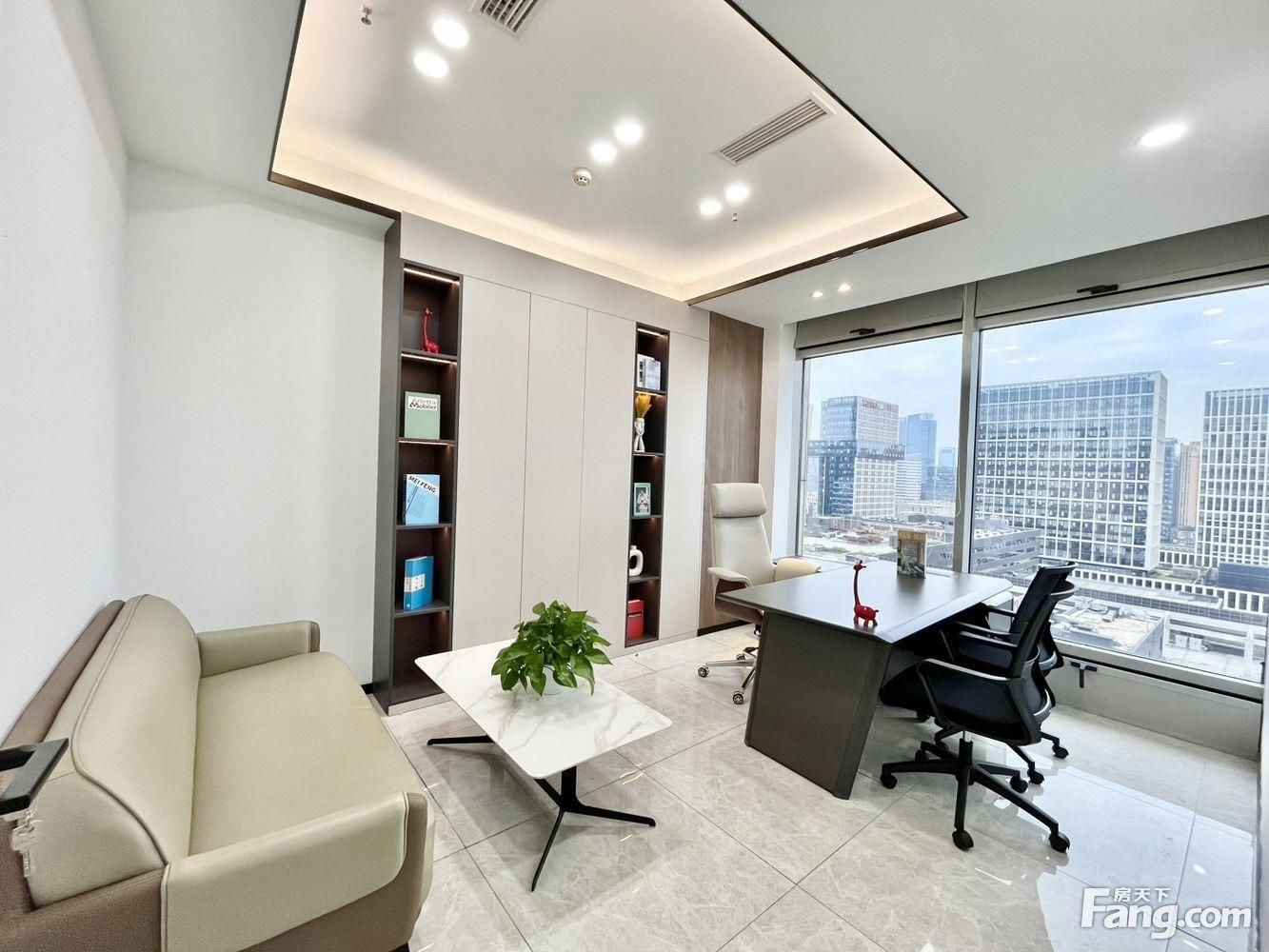 天府三街(2隔间10工位)接待两用!莱普敦中心丨迈普大厦