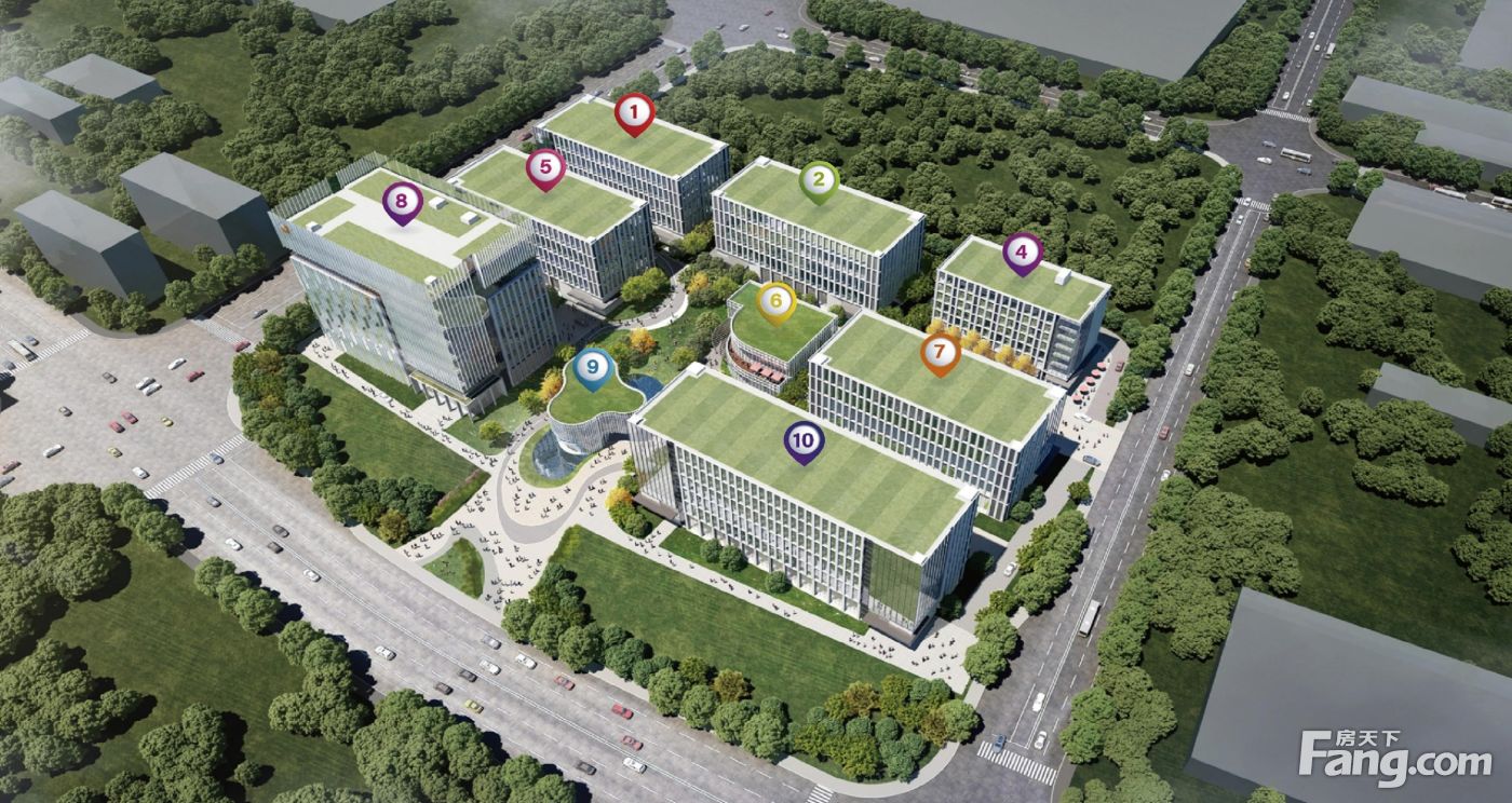 京广协同创新产业园研发楼厂房1566平至15557平米出租