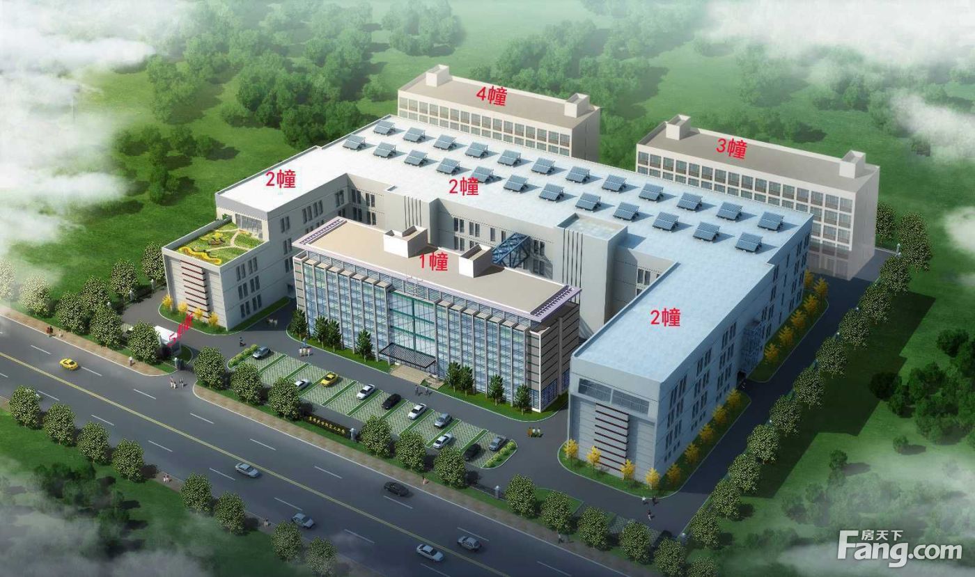 京珠盛世科技园办公楼90平至2000平米出租联邦国际商务中心