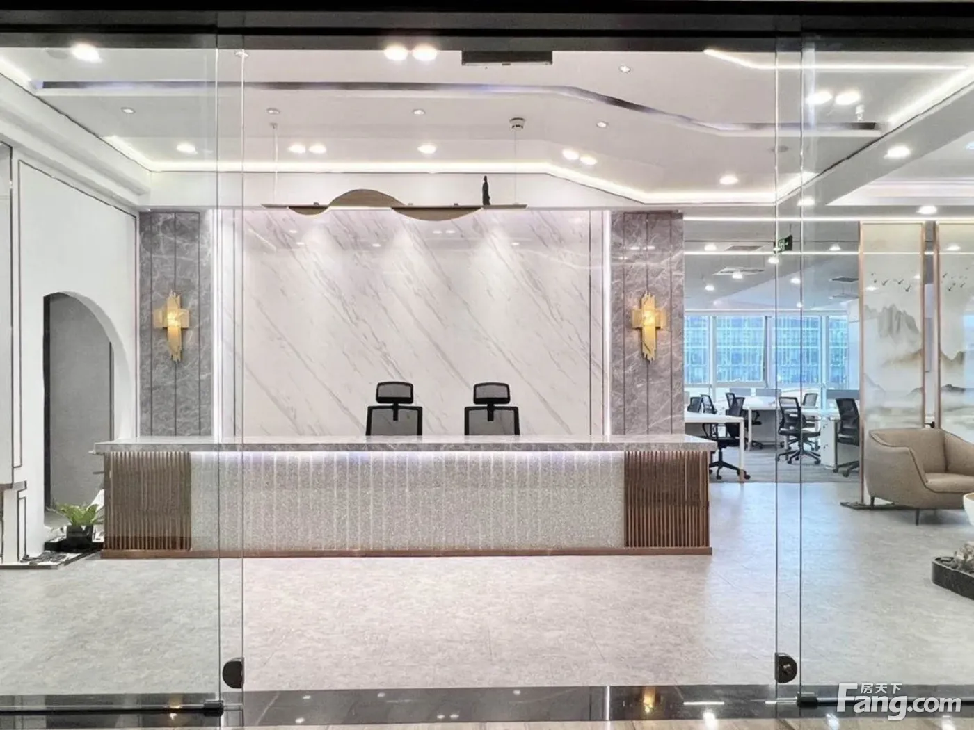 锦城湖大源板块 国企自持园区丨豪装接待5隔间丨含税24h空调