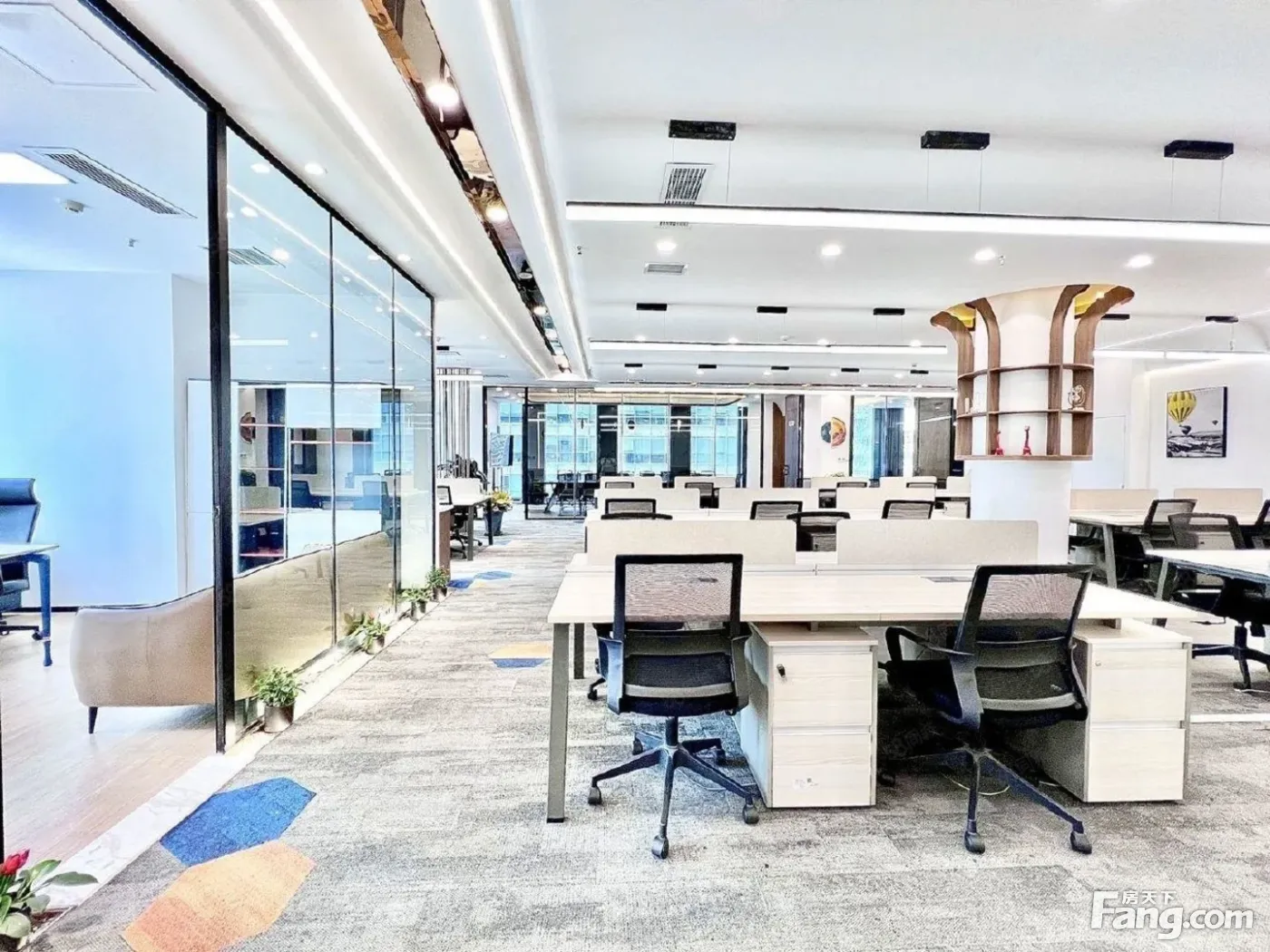 双线文化宫超甲!豪装7隔间50工位丨国央企·上市公司·享补贴