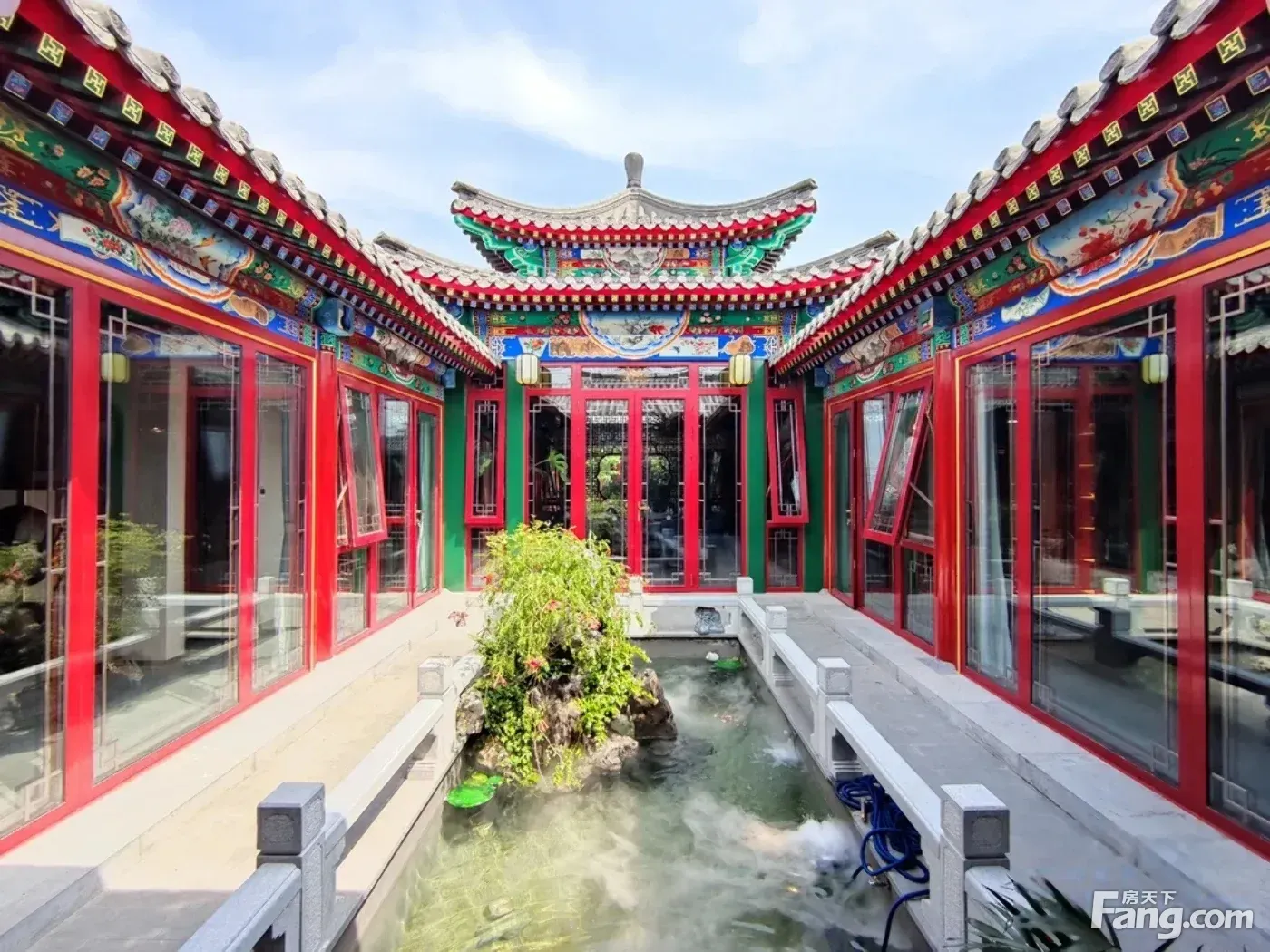 西城区 南新华街琉璃厂和平门 大型豪华三进四合院出租 有车库