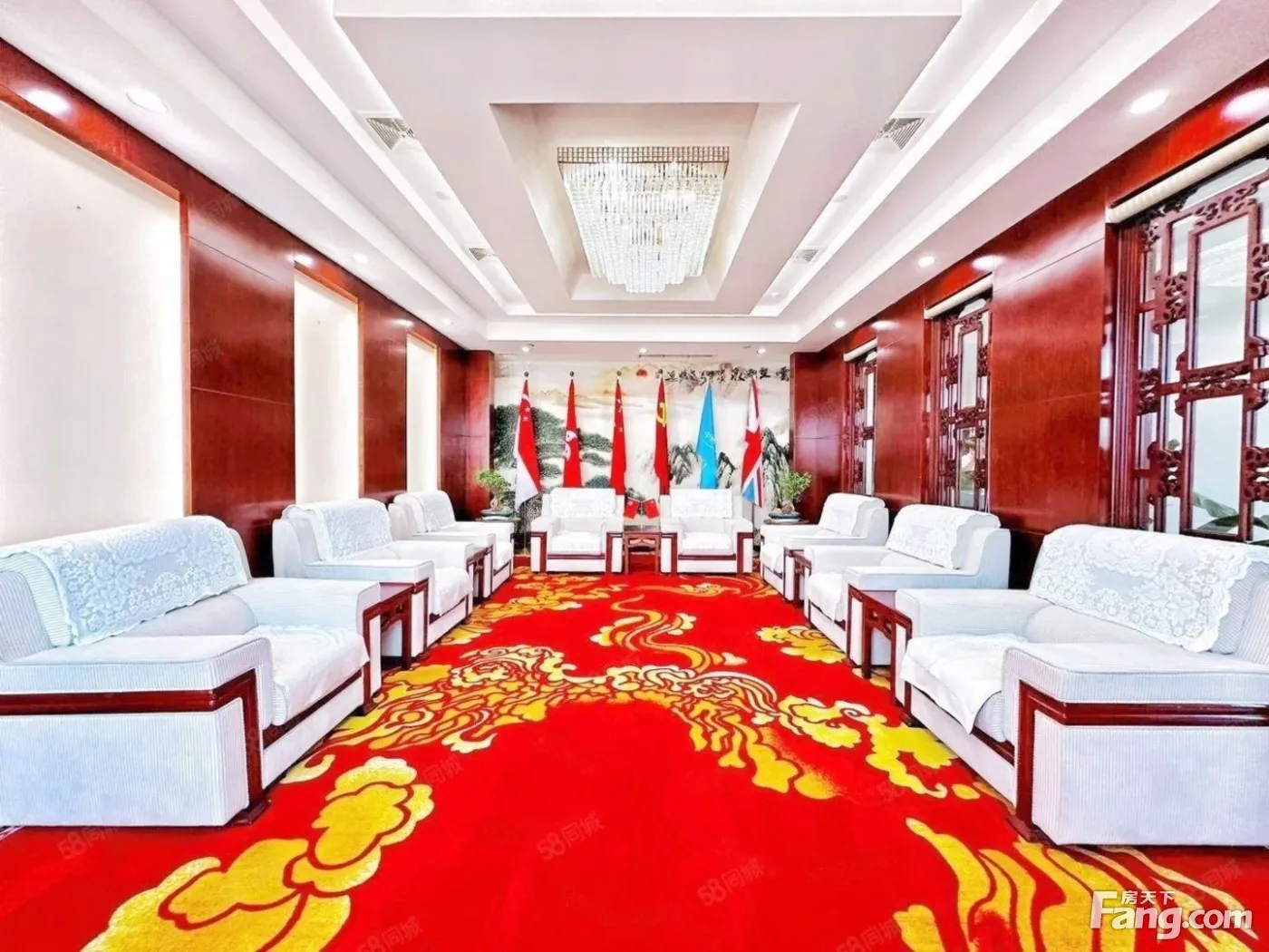 整层中式豪装丨国企建筑·律所接待企业丨独立20隔间·世纪城!