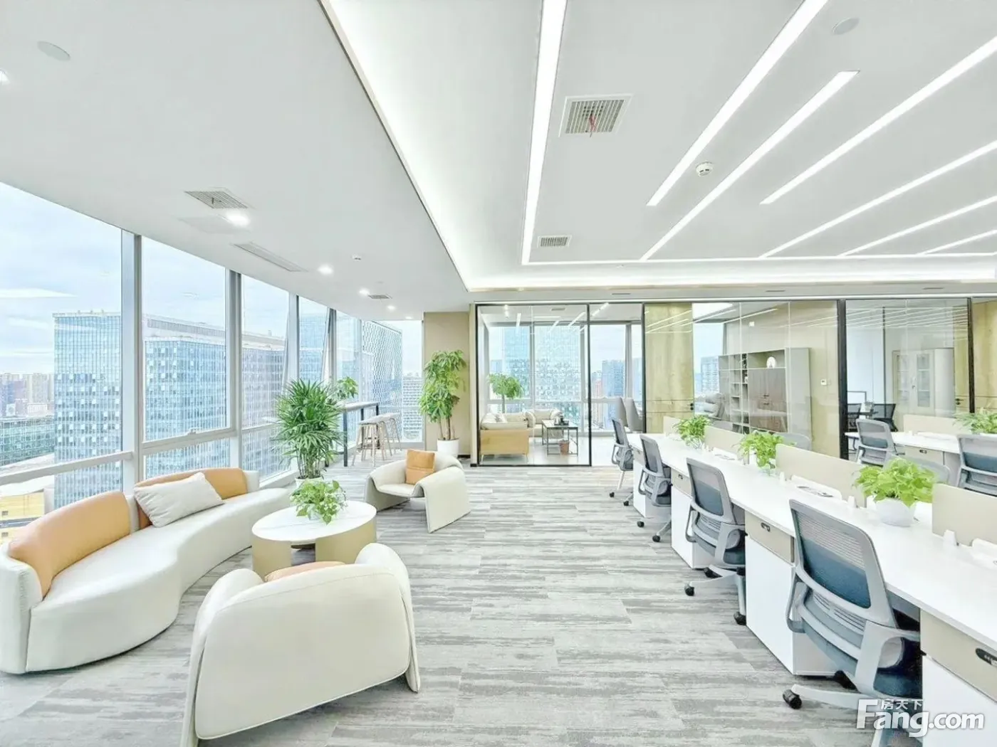 无加时费!科技软件现房!视野无遮挡!6隔间36卡位·拎包入驻