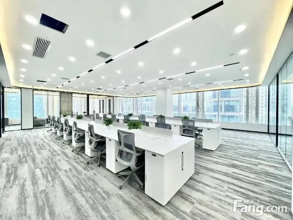 双面采光·艺术装修丨科技软件行业·6隔间丨双老总室·蜀都中心