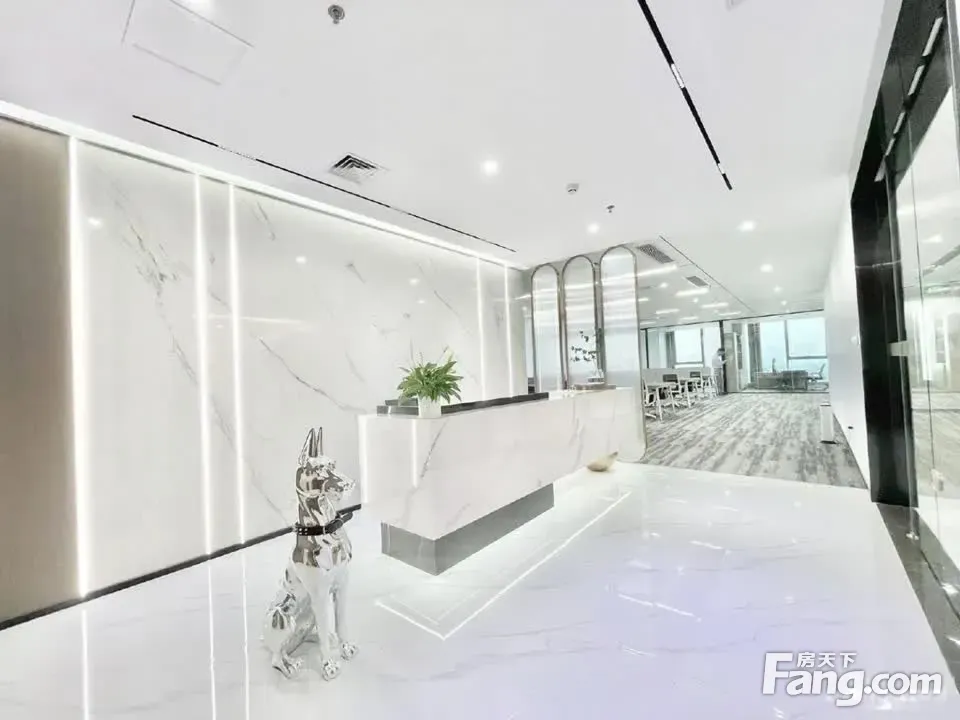 金牛整层17隔间!精装定制家具!适合直播 建筑设计院!茶店子