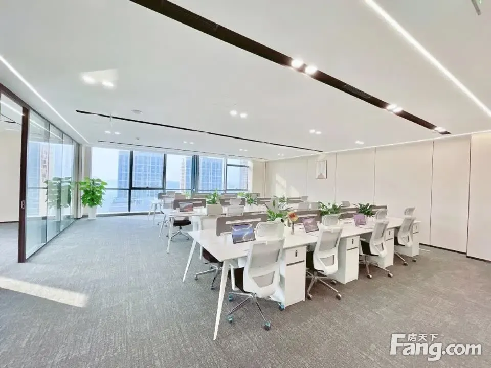 牛王庙双地铁口!双面采光丨极简约风4隔间24工位丨24H空调