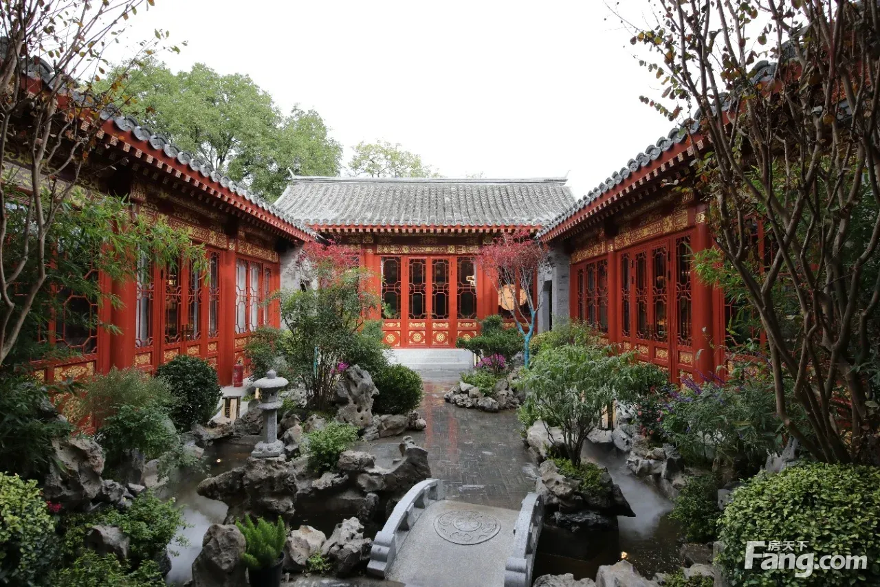 西城区 金融街 西四北四条700平 有车库 二进租四合院