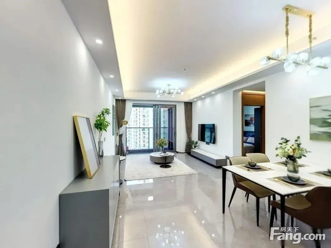 新出|新天鹅堡三期|3室|华侨城核心|急租|看湖景|拎包住