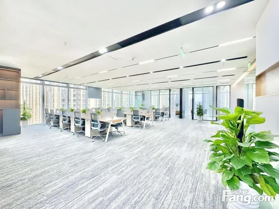 桐梓林地铁口·业主直租房源(5隔间3卡位)双面采光丨商鼎国际