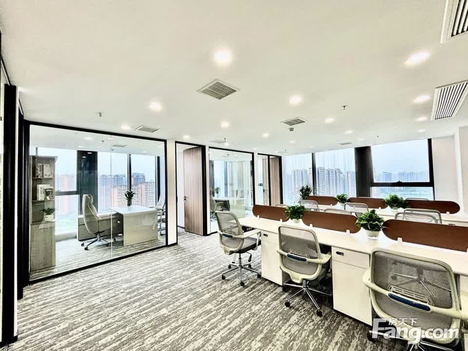 免佣选址·业主直租丨创业精装户型·4隔间16卡位丨双面采光!