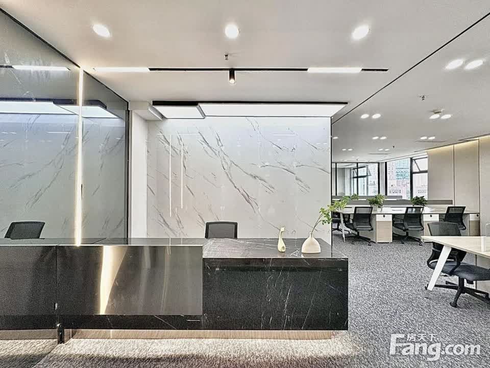 艺术装修·大气前台丨4隔间24卡位·家具全带丨武青南路地铁口