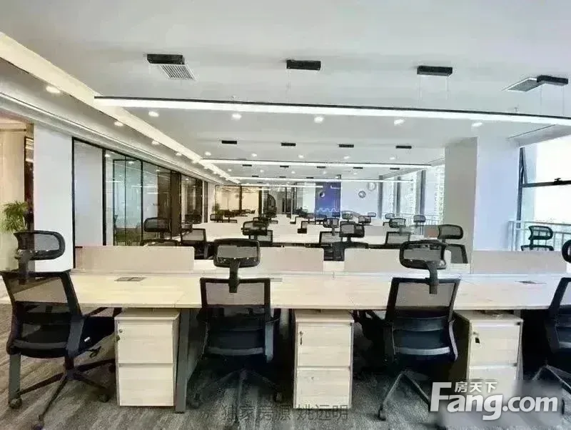 三元桥地标独栋丨南银大厦高区500平丨精装落地窗丨随时看房!