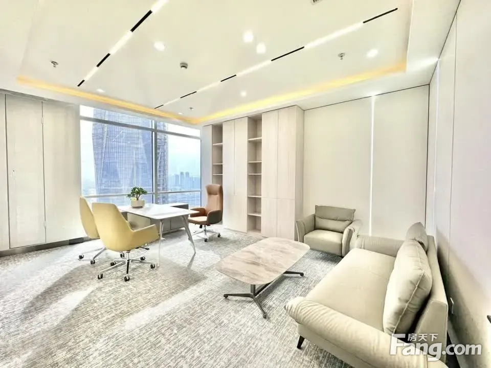 东站办事处选址·艺术装修·4隔间16卡位丨甲写品质·拎包入驻