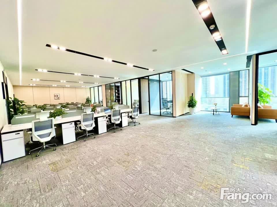 艺术装修·400平职场丨世纪城甲写·6隔间40卡位·拎包入驻