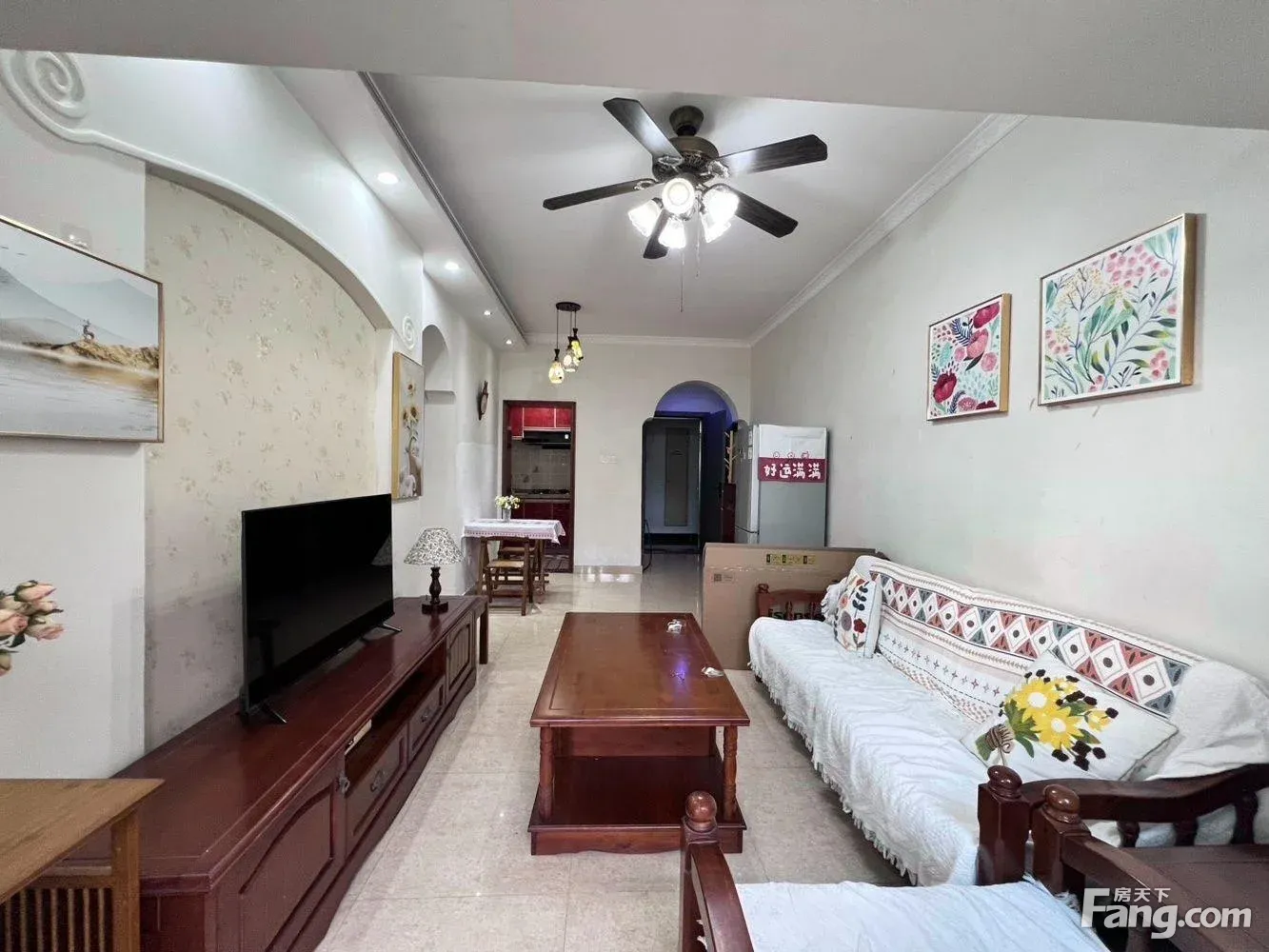 佳华名苑 精装两房一厅 家具家电全齐 采光通风好 自住品质