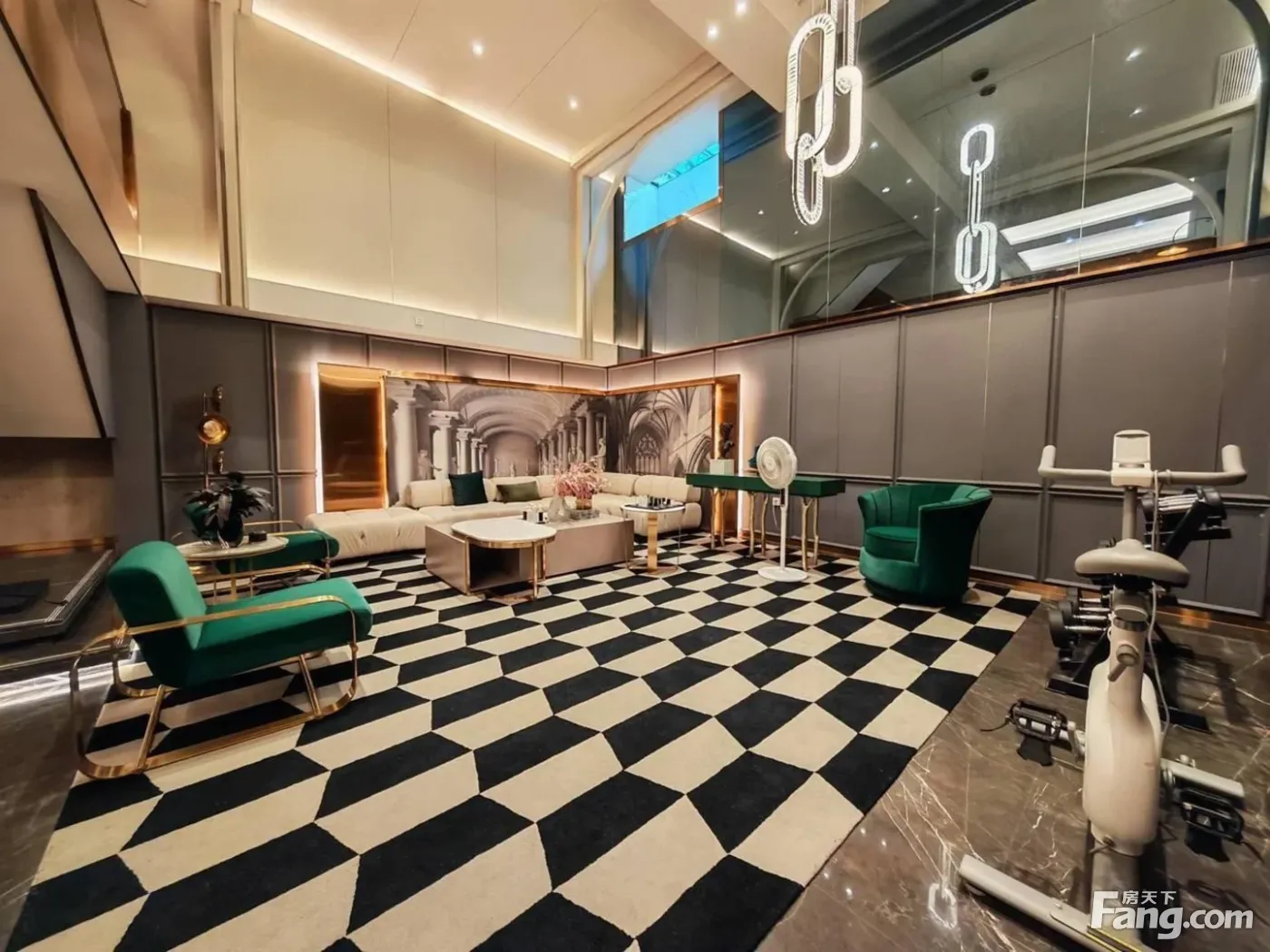 双凤桥接待商墅!精装带花园!水电气三通!商业产权可!