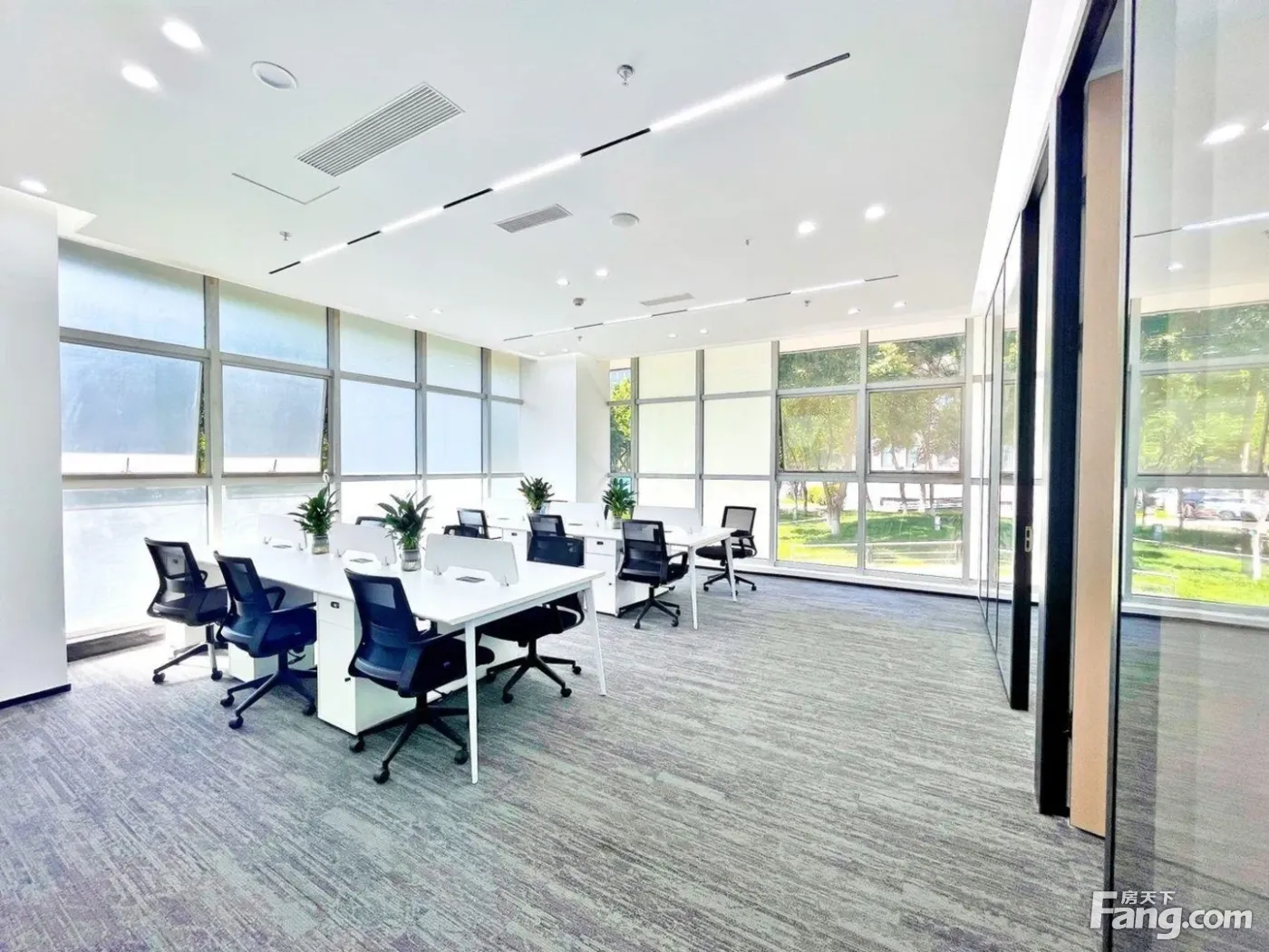 天府五街!花园办公·2隔间16卡位丨采光通透·科技游戏动画选