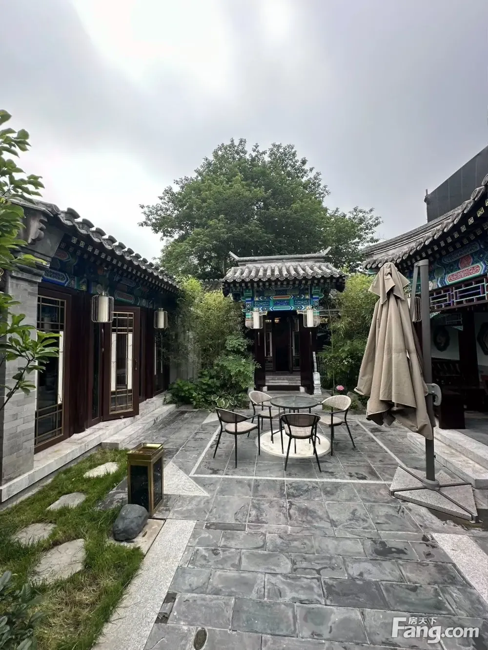 北新桥簋街附近四合院长租适合接待附近有停车场
