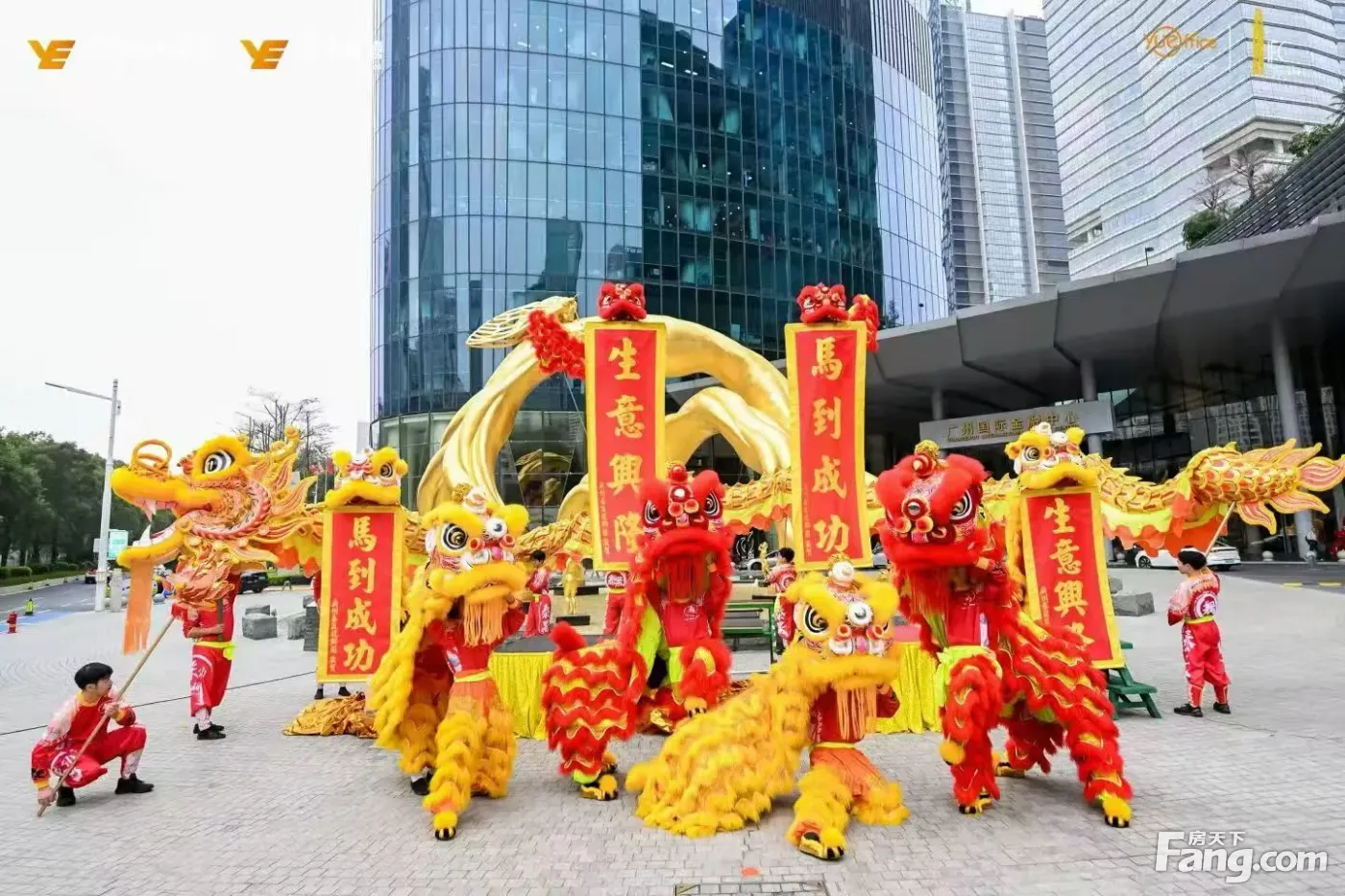 广州IFC城市综合体地标 南向望江/广州塔 精装修拎包办公