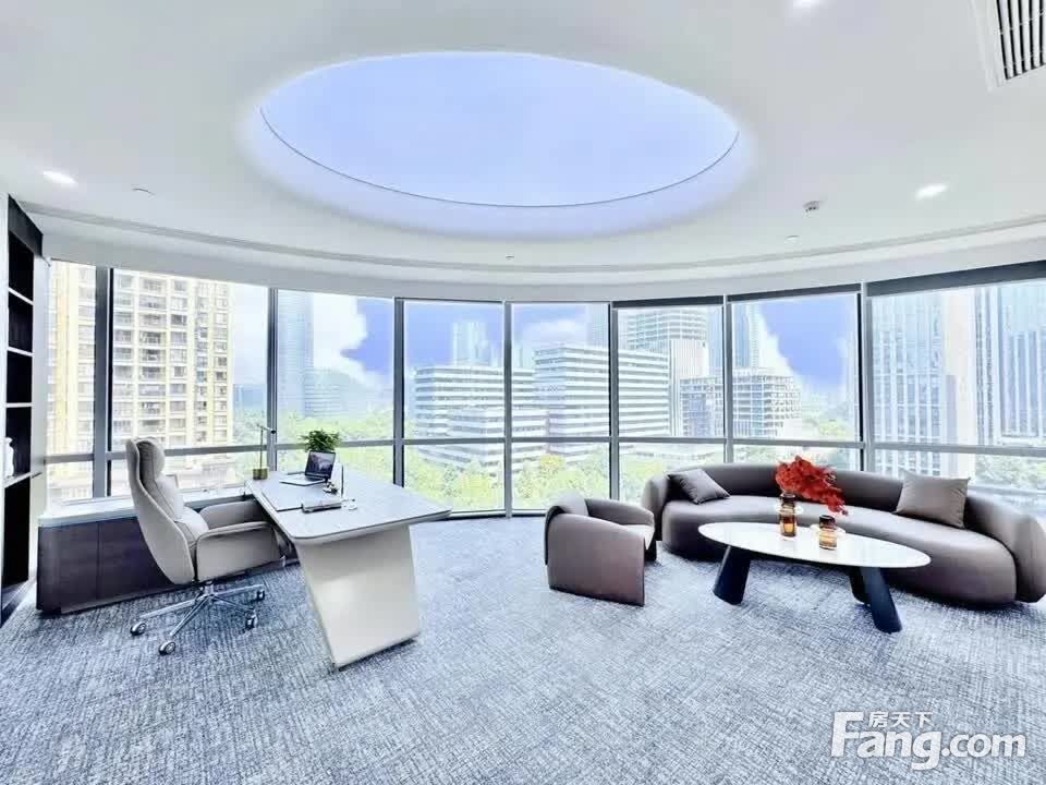 视野無敌·接待老总室丨看双塔·地铁上建丨企业办事处选丨金融城