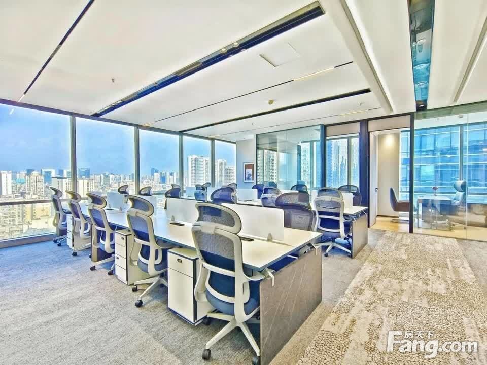 传媒设计公司适合·可接待可办公·双面采光5隔间丨楼下地铁上建