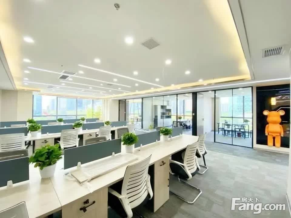 央企大楼中海国际丨老总室视野无遮挡 看交环丨家具全带 6隔间