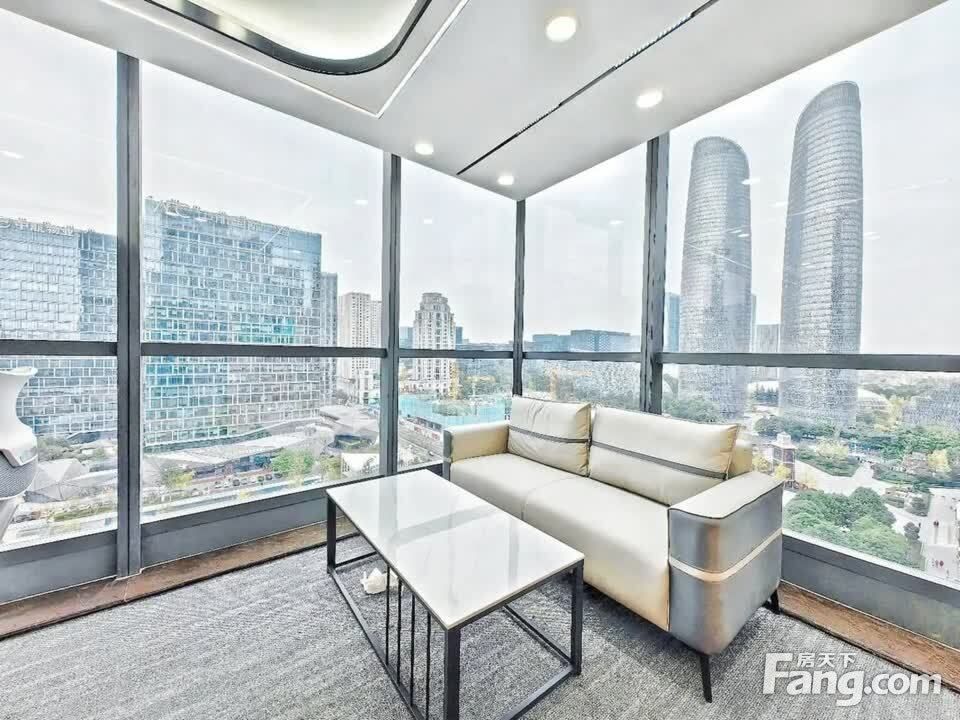 金融城CBD!办事处选址·看双塔·接待拎包现房!5隔间16卡