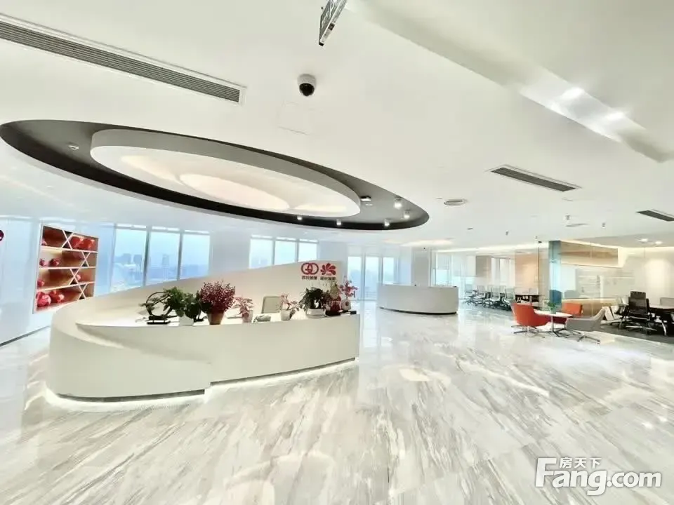 外企成都总部选址丨整层豪装现房·20隔间·家具全带丨银泰中心