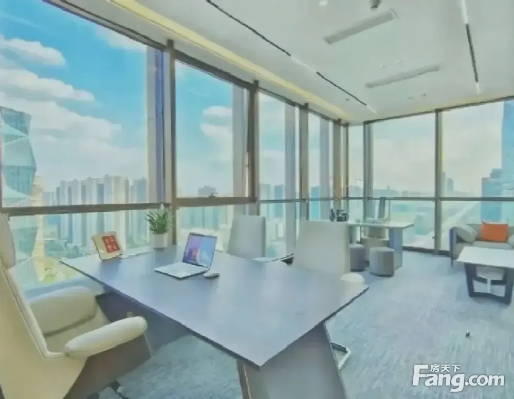 国贸CBD丨FFC财富中心丨双面采光丨正对电梯丨富尔金台夕照