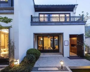 奉化溪口四合院大爱书院别墅,中式院墅,景区,全系配套小镇