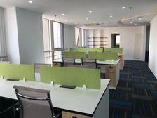 CBD国泰财富400平7房间,精装落地窗,1号线会展中心站