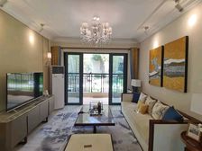 银滩西区一线海景纯板楼楼精装修113平米三房两厅两阳台