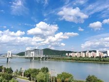 万达江畔人家 头排 全景望江 精装三室两厅两卫