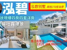 马鞍山 邻近深圳囗岸 海景泳池別墅 先租后买 税0.2%